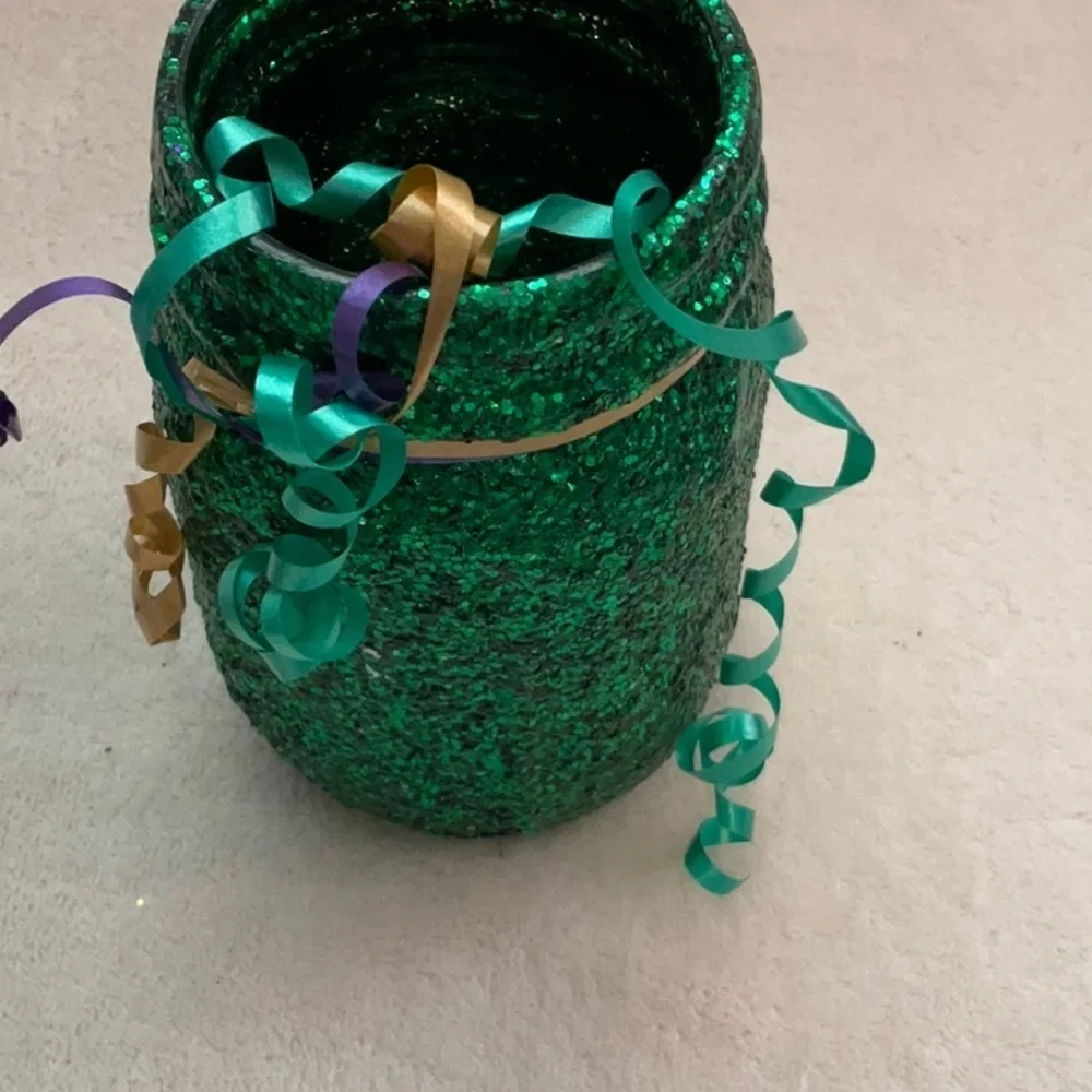 Hand Painted Jars